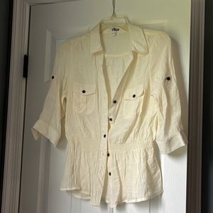 Rayon/polyester 3/4” shirt by Ali&Kris